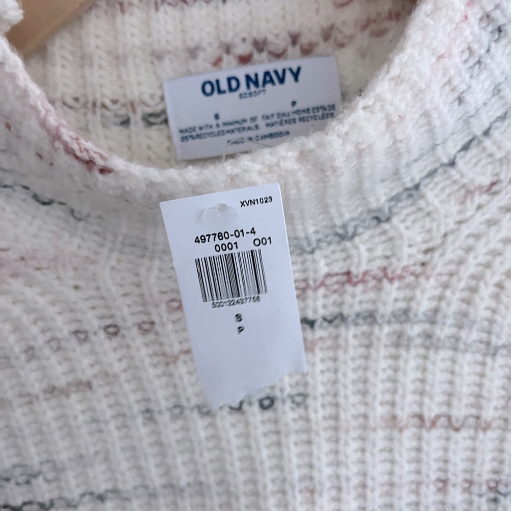 NWT Old Navy SoSoft Crop Sweater - Picture 3 of 5